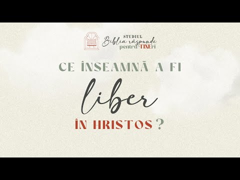 Ce înseamnă a fi liber în Hristos?/ Seară de tineret // Biserica BETANIA