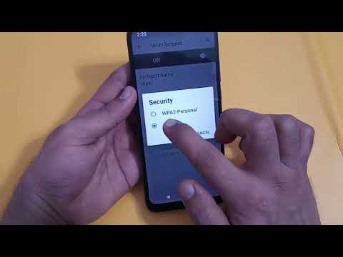 hotspot security enable Karen Moto edge 30 fusion, how to enable hotspot security in Moto edge 30 fu