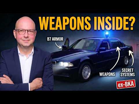 BMW 750iL High Security — Military Armor, Weapons Cases & Everything Inside