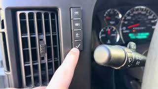 2007-2024 Chevy Express TPMS/tire position relearn procedure tutorial