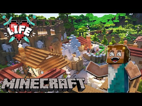 X Life : WE KILLED EVERYONE IN MY ARENA : Ep 18 Minecraft Survival