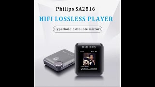 PHILIPS SA2816 - Bluetooth MP3 Player DSD HIFI BT Digital Media Player - Digital Voice Recorder