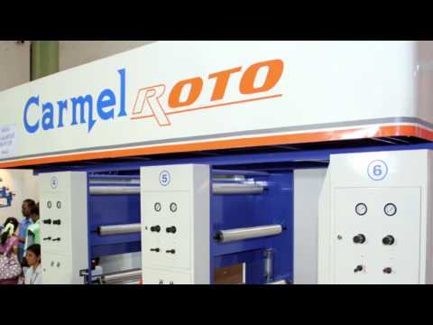 Rotogravure printing machine processing