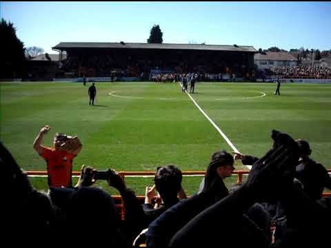 Barnet Fc Underhill Last Game vs Wycombe Players Arriving !