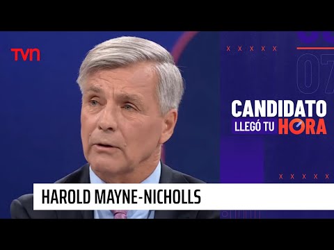 Candidato llegó tu hora - Harold Mayne-Nicholls - 30 de octubre 2025