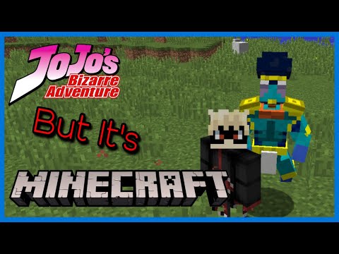 JoJo's Bizarre Adventure In Minecraft | JoJo Mod Minecraft