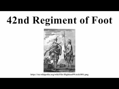 42nd Regiment of Foot