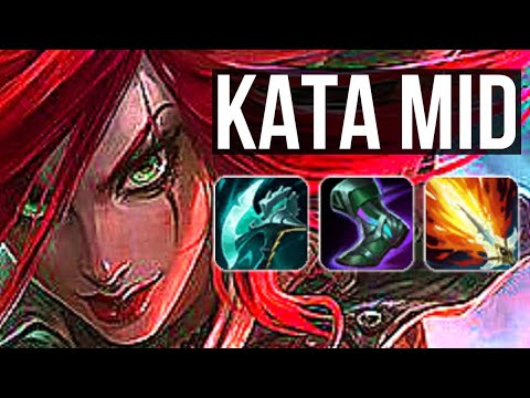 KATARINA vs ZED (MID) | 2.9M mastery, 15/2/7, 6 solo kills, 1100+ games | BR Master | v10.23