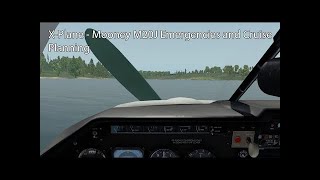 X-Plane - Mooney M20J Emergencies and Cruise Planning