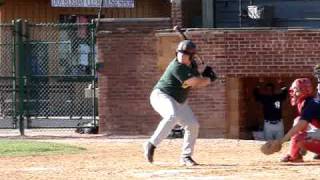 preview picture of video 'Michael batting at Doubleday Field, Cooperstown NY'