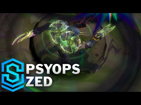PsyOps Zed Skin Spotlight - League of Legends