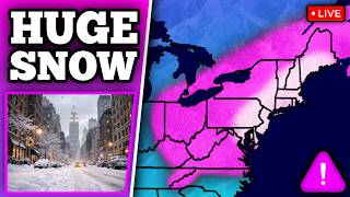 The HISTORIC Nor'easter Of February 22nd, 2026, As It Happened Live...
