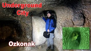 preview picture of video 'Underground city Ozkonak. Turkey. Cappadocia.'