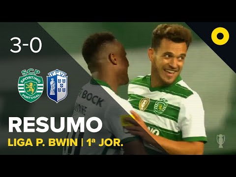 Resumo: Sporting 3-0 FC Vizela - Liga NOS | SPORT TV