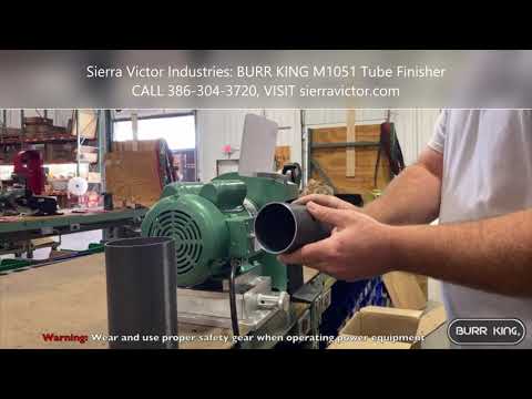 BURR KING MODEL 1051 Deburr/Finishing | Sierra Victor Industries (1)