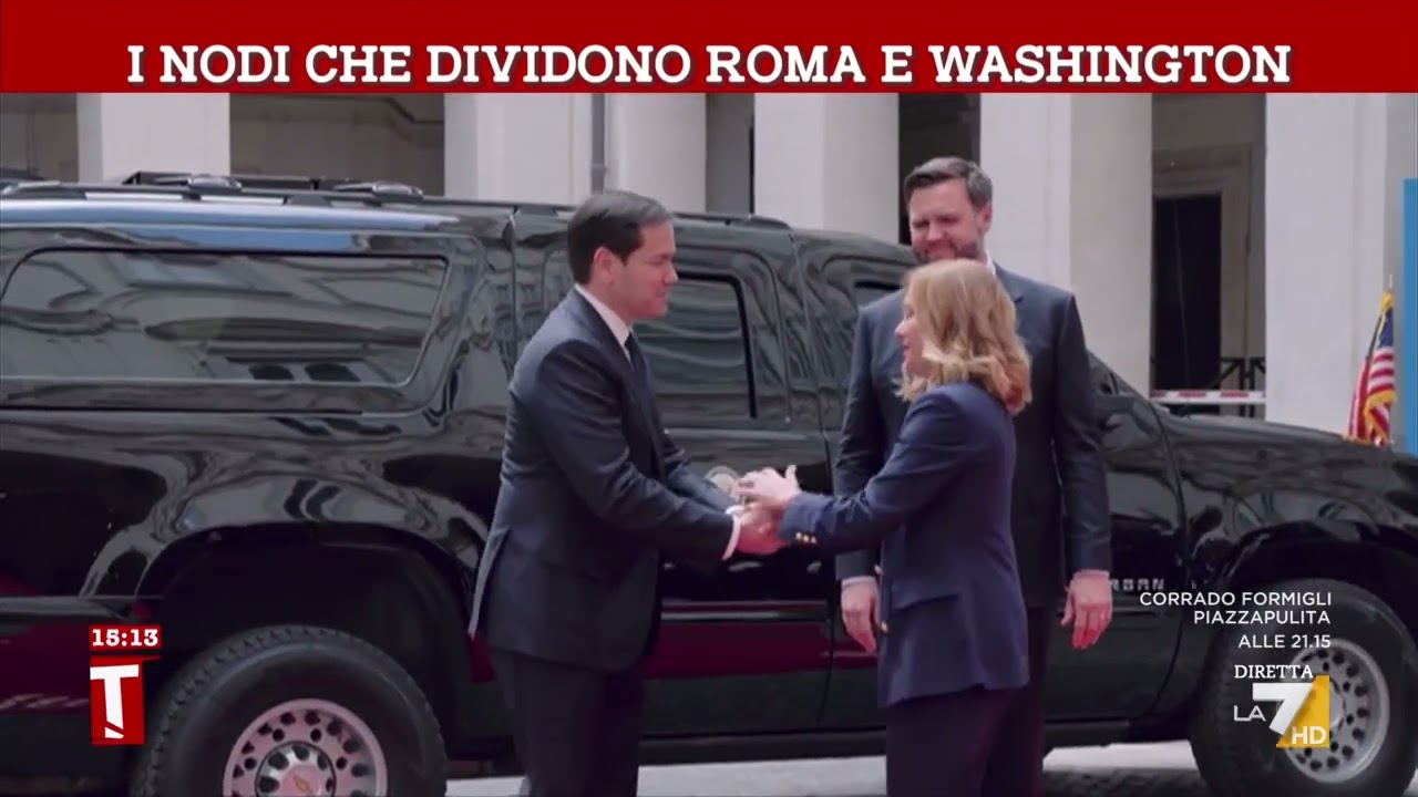 I nodi che dividono Roma e Washington