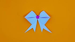 🎀 DIY Paper Bow | Easy & Beautiful Gift Wrapping Tutorial for Beginners
