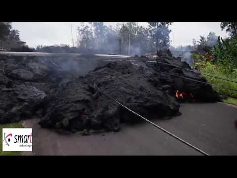 Lava destroys homes Hawaii volcano | Smart Technology