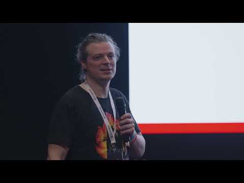 Thumbnail of the video of the presentation from Adrien