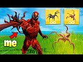 Fortnite except i only use CARNAGE MYTHIC... (overpowered)