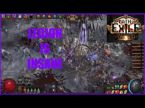 [Path of Exile 3.20] Currency Farming - Legion is Insane in Sanctum League - 1140