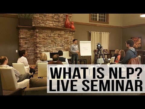 FREE NLP Training - Live Seminar with Demonstrations