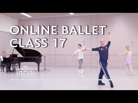 Online Ballet Class 17 with Ernst Meisner - Dutch National Ballet thumbnail