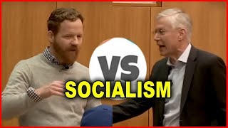 Yaron Brook Owns Socialist Professor