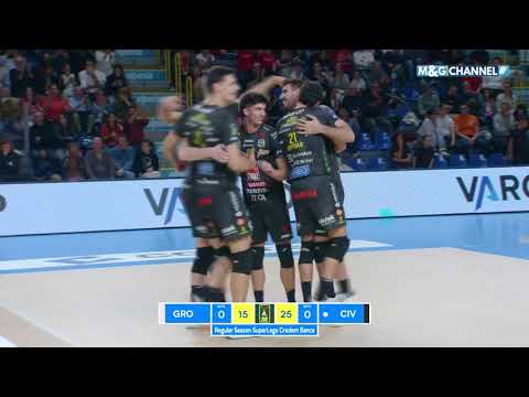 1a Giornata: Cucine Lube Civitanova - Yuasa Battery Grottazzolina 3-1. Highlights
