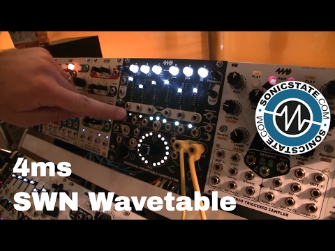 Superbooth 2017: 4ms SWN - 6 Oscillator Wavetable Madness