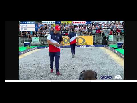 FINALE DOUBLETTE MIXTE CHAMPIONNAT DE FRANCE 🇨🇵