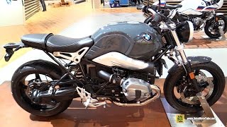 2017 BMW R Nine T Pure - Walkaround - Debut at 2016 EICMA Milan