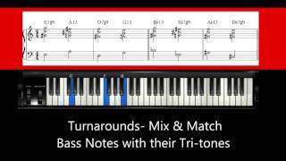 Kenny Barron Style Turnaround Tutorial- Piano Harmony Lesson
