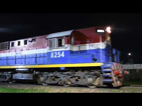 [4K] Tren cargado de NCA con destino a Rosario pasando por Marcos Juárez!!!!!!