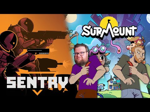 Sentry And Surmount Gameplay Double Bill! - A COUPLE 'O' CO-OP CLASSICS WITH JIM TRINCA!