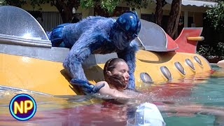 Crash Landing In the Pool | Earth Girls Are Easy