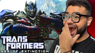 ASSISTINDO TRANSFORMERS: A Era da Extinção (2014) PELA PRIMEIRA VEZ | FILME REACT