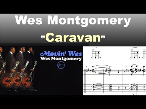 Wes Montgomery - Caravan - Virtual Guitar Transcription by Gilles Rea