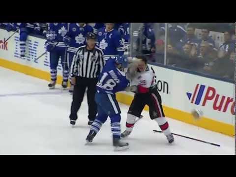 Mike Brown vs Zenon Konopka - Nov 12th 2011 (HD)