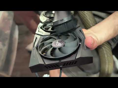 Asus RTX 2080ti Thermal paste replacement.