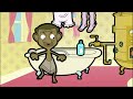 Mr Bean Moving Upstairs And Art Gallery Disaster Mr Bean Animated