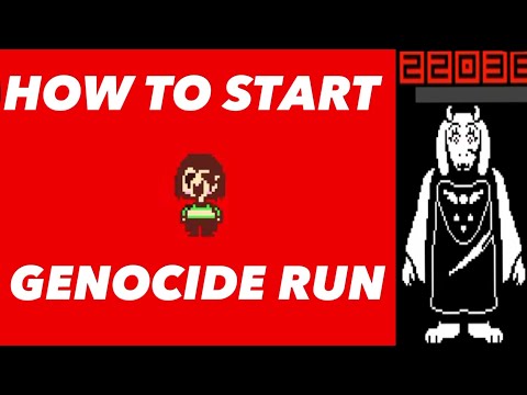 Starting a Genocide Run: What You Need to Know! (UNDERTALE)