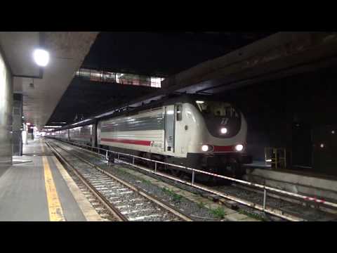 DOPPIA SIMMETRICA di E402B in livrea "SUN" per l' EN 296 in partenza da Roma Termini!!