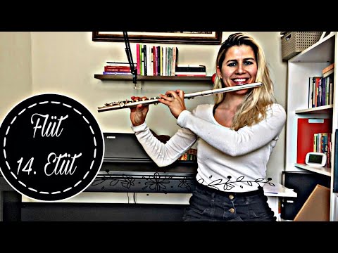( Yan ) Flüt 14. Etüt 🖤🎵