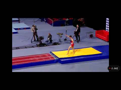 Great Britain's Kristof Willerton takes Silver 🥈 in Men's Tumbling Finals/ Sofia2022