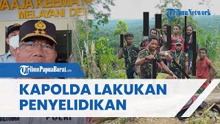 Kapolda Papua Barat Lakukan Penyelidikan terhadap Pelaku Penyerangan Pekerja Jl Trans Papua Barat