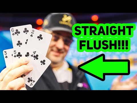 Phil Hellmuth Hits Straight Flush to win Las Vegas High Roller Poker Tournament!