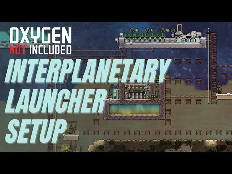INTERPLANETARY LAUNCHER and SHOVE VOLE FARM Setup! (LP1-EP23) Oxygen Not Included