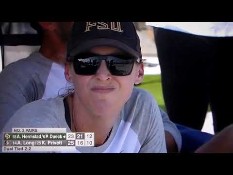 Florida State's beach volleyball team completes win over Cal- Poly, advances to NCAA Finals