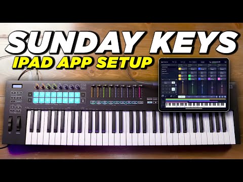 iPad Worship Keys Rig Setup Guide - Sunday Keys App